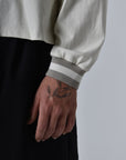 Rugby Polo - Stone/Cream.