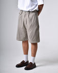 Utility Pleated Short - Stone.