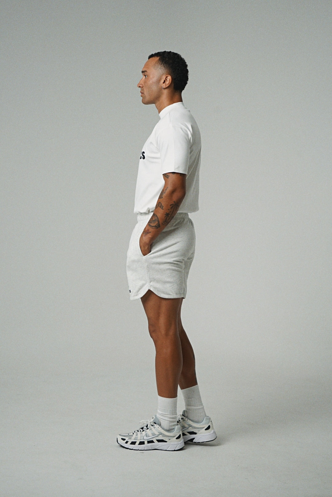 Athletics T-Shirt - Pearl White.