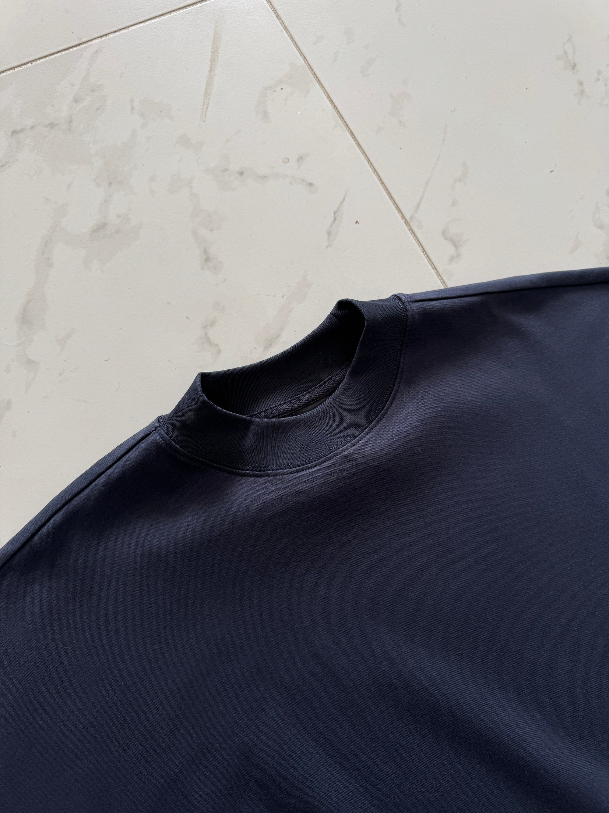 Cropped Blank - Navy.