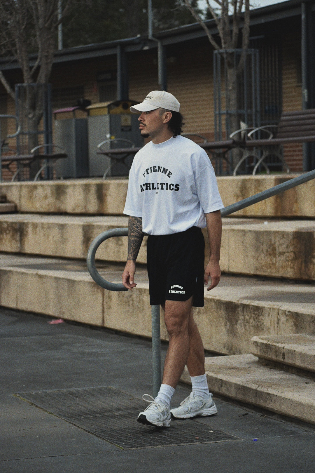 Athletics T-Shirt - Pearl White.