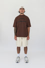 Athletics T-Shirt - Brown.