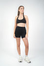 Storm Halter Crop - Black.