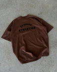 Athletics T-Shirt - Brown.