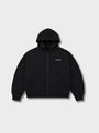 Zipped Hood - Black.