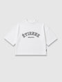 Varsity Athletics T-Shirt - Pearl White.