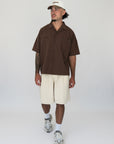 Retreat Button Up - Fawn Brown.