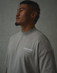Team Only T-Shirt - Taupe Grey.