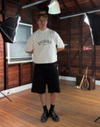 Varsity Athletics T-Shirt - Pearl White.