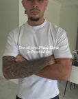 Fitted Blank - Pearl White.