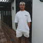 Athletics Shorts - Flat White.